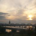 Sonnenaufgang in Riga (100_0618.JPG) Riga Lettland Baltikum